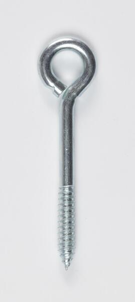 38X412EBLST EYE BOLT LAG SCREW ZINC 3/8 X 4-1/2